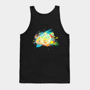 Possibilities (White d20) Tank Top